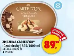 Penny Market Zmrzlina carte d'or nabídka