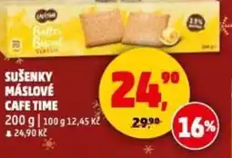Penny Market Sušenky máslové cafe time nabídka