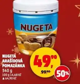 Penny Market Nugeta arašídová pomazánka nabídka