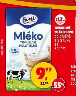 Penny Market Trvanlivé mléko nabídka