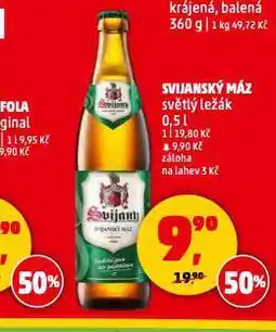 Penny Market Pivo svijanský máz nabídka
