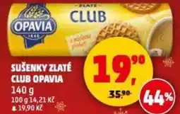 Penny Market Sušenky zlaté club opavia nabídka