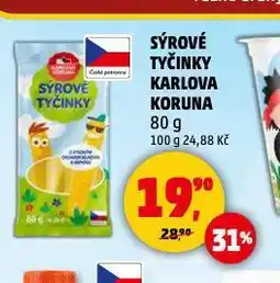 Penny Market Sýrové tyčinky nabídka