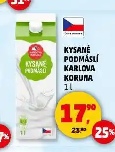 Penny Market Kysané podmáslí nabídka