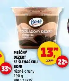 Penny Market Mléčný dezert se šlehačkou nabídka