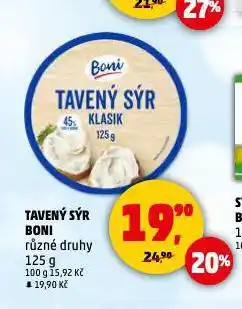 Penny Market Tavený sýr nabídka