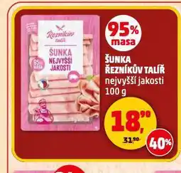 Penny Market Šunka řezníkův talíř nabídka