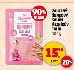 Penny Market Zauzený šunkový salám nabídka