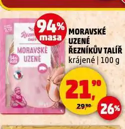 Penny Market Moravské uzené nabídka
