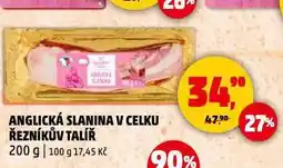 Penny Market Anglická slanina v celku nabídka