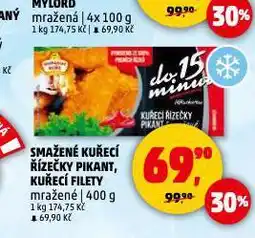 Penny Market Smažené kuřecí řízečky pikant nabídka