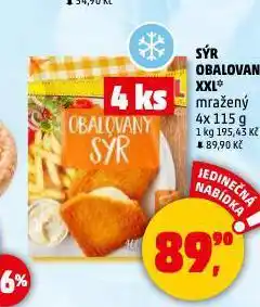 Penny Market Sýr obalovaný nabídka