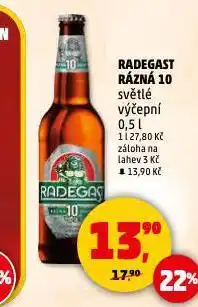 Penny Market Pivo radegast nabídka