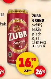 Penny Market Pivo zubr nabídka