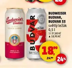 Penny Market Pivo budvar 33 nabídka