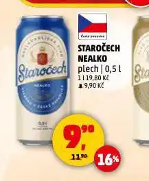 Penny Market Pivo staročech nealko nabídka