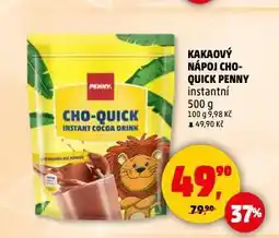 Penny Market Kakaový nápoj cho-quick nabídka