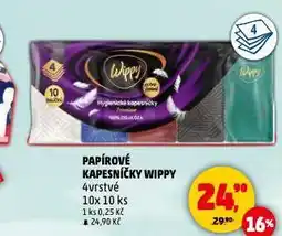 Penny Market Wippy papírové kapesníky nabídka