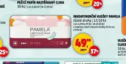 Penny Market Pamela inkontinenční vložky nabídka