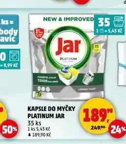 Penny Market Jar kapsle do myčky nabídka