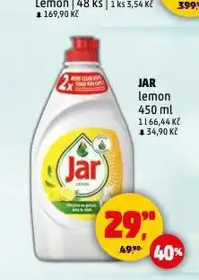 Penny Market Jar prostředek na mytí nádobí nabídka