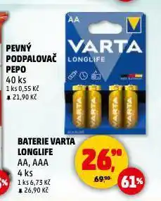 Penny Market Varta baterie nabídka