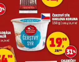 Penny Market Čerstvý sýr nabídka