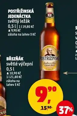 Penny Market Pivo postřižinská jedenáctka nabídka