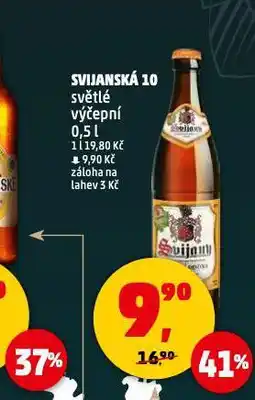 Penny Market Pivo svijanská 10 nabídka