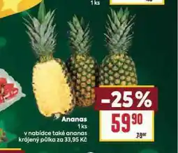 Billa Ananas nabídka