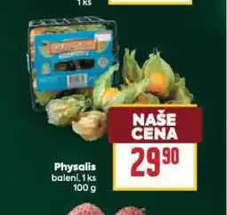 Billa Physalis nabídka