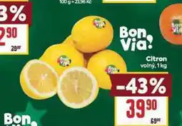 Billa Citron nabídka