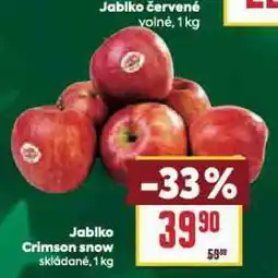 Billa Jablko crimson snow nabídka