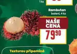 Billa Rambutan nabídka