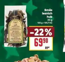 Billa Směs lesních hub nabídka
