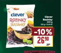 Billa Clever rozinky nabídka