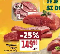 Billa Vepřové řízky nabídka