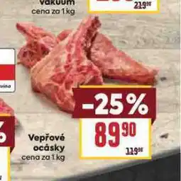 Billa Vepřové ocásky nabídka
