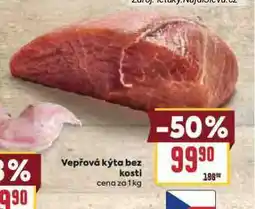 Billa Vepřová kýta bez kosti nabídka