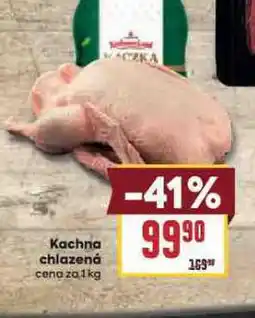 Billa Kachna chlazená nabídka