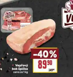 Billa Vepřový bok špička nabídka