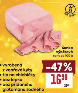 Billa Šunka výběrová nabídka