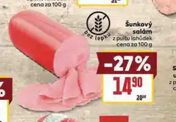 Billa Šunkový salám nabídka