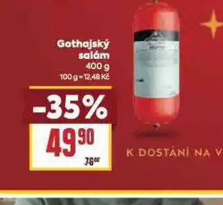 Billa Gothajský salám nabídka