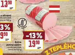 Billa Extra jemný salám nabídka