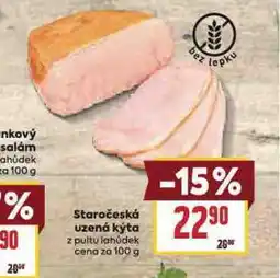 Billa Staročeská uzená kýta nabídka