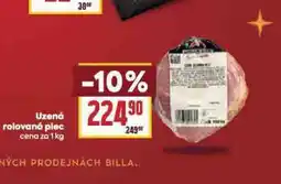 Billa Uzená rlovaná plec nabídka