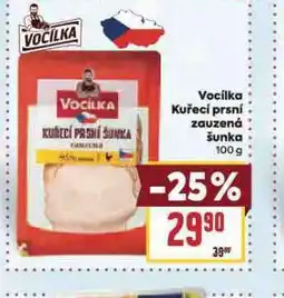 Billa Kuřecí prsní zauzená šunka nabídka