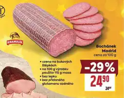 Billa Bochánek madrid nabídka