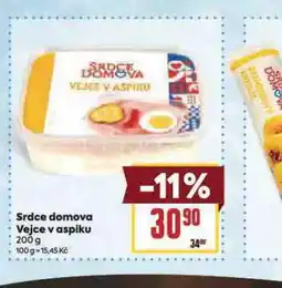 Billa Vejce v aspiku nabídka